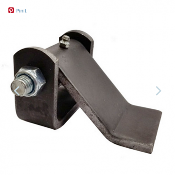 Image of item: FORMED HINGE STRAP  4-1/4"x2-1/4" each